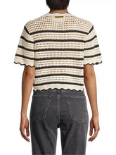 Load image into Gallery viewer, Trovata Jules Sweater T-Shirt - Stripe
