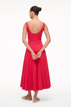 Load image into Gallery viewer, Staud Wells Dress- Cherry
