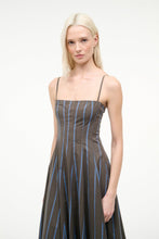 Load image into Gallery viewer, Staud Wylie Dress- Huntington Stripe
