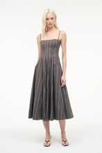 Load image into Gallery viewer, Staud Wylie Dress- Huntington Stripe
