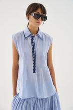 Load image into Gallery viewer, Mariacher Roca Eden Top- Blue Lavander
