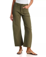 Load image into Gallery viewer, ASKKNY Twisted Barrel Jeans - Safari Green
