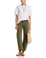 Load image into Gallery viewer, ASKKNY Twisted Barrel Jeans - Safari Green

