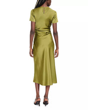Load image into Gallery viewer, Staud Marcel Silk Dress- Pear
