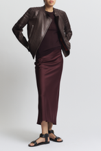 Load image into Gallery viewer, SAINT ART Talia Charmeuse Maxi Skirt
