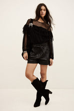 Load image into Gallery viewer, Ba&amp;sh Raff Shirt- Noir
