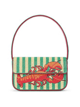 Load image into Gallery viewer, Staud Tommy Summer Lobster-Beaded Shoulder Bag
