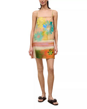 Load image into Gallery viewer, Staud Laura Linen Mini Dress - Superbloom

