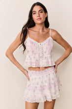 Load image into Gallery viewer, LoveShackFancy Gloriana Skirt - Lilac Vanilla
