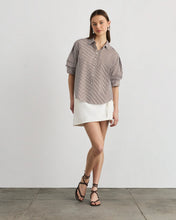 Load image into Gallery viewer, Tanya Taylor Emmy Top - Acorn/Optic White
