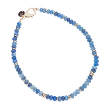 Load image into Gallery viewer, Jane Win Gumdrop Beaded Necklace - Kyanite
