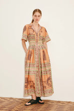 Load image into Gallery viewer, Alemais Alberta Smocked Shirtdress
