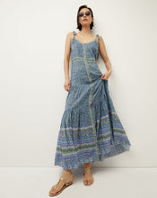 Load image into Gallery viewer, Veronica Beard Windansea Maxi Dress Electric Blue Multi

