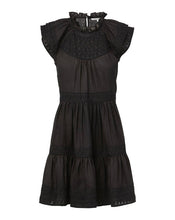 Load image into Gallery viewer, Veronica Beard Keely Tiered Dress- Black
