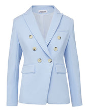 Load image into Gallery viewer, Veronica Beard Miller Dickey Jacket- Ice Blue
