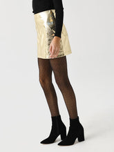 Load image into Gallery viewer, Hunter Bell Kaitlin Skirt- Cracked Gold
