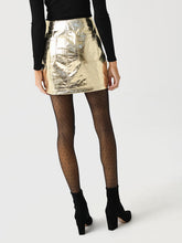 Load image into Gallery viewer, Hunter Bell Kaitlin Skirt- Cracked Gold
