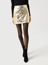 Load image into Gallery viewer, Hunter Bell Kaitlin Skirt- Cracked Gold
