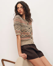 Load image into Gallery viewer, Veronica Beard Shana Linen Cardigan
