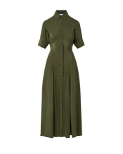 Load image into Gallery viewer, Veronica Beard Perenna Dress- Loden
