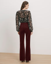 Load image into Gallery viewer, Veronica Beard Gracie Pant - Burgundy
