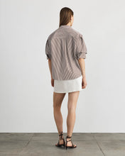 Load image into Gallery viewer, Tanya Taylor Emmy Top - Acorn/Optic White
