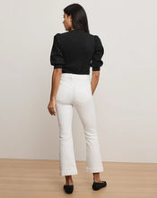 Load image into Gallery viewer, Veronica Beard Carson High Rise Ankle Flare - White

