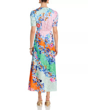 Load image into Gallery viewer, Saloni Lea Long Dress - Papaver Cascade
