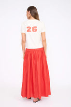 Load image into Gallery viewer, Staud Procida Linen Skirt - Tomato
