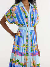 Load image into Gallery viewer, Saloni Riya-B Dress - Floral River
