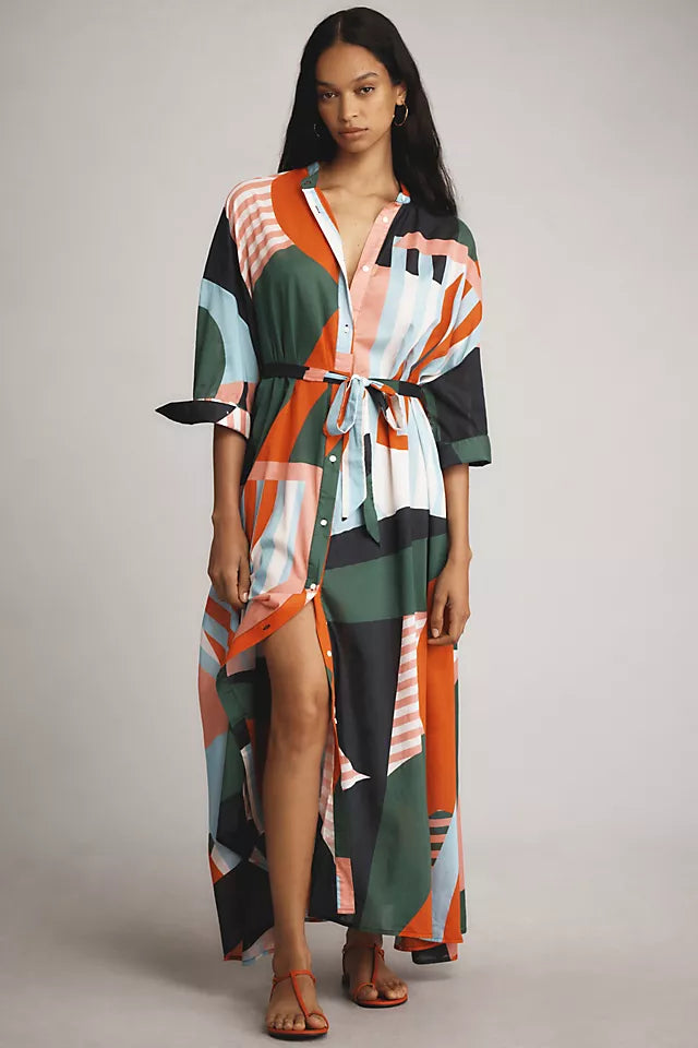 Essentiel Focktail Oversized Maxi Dress