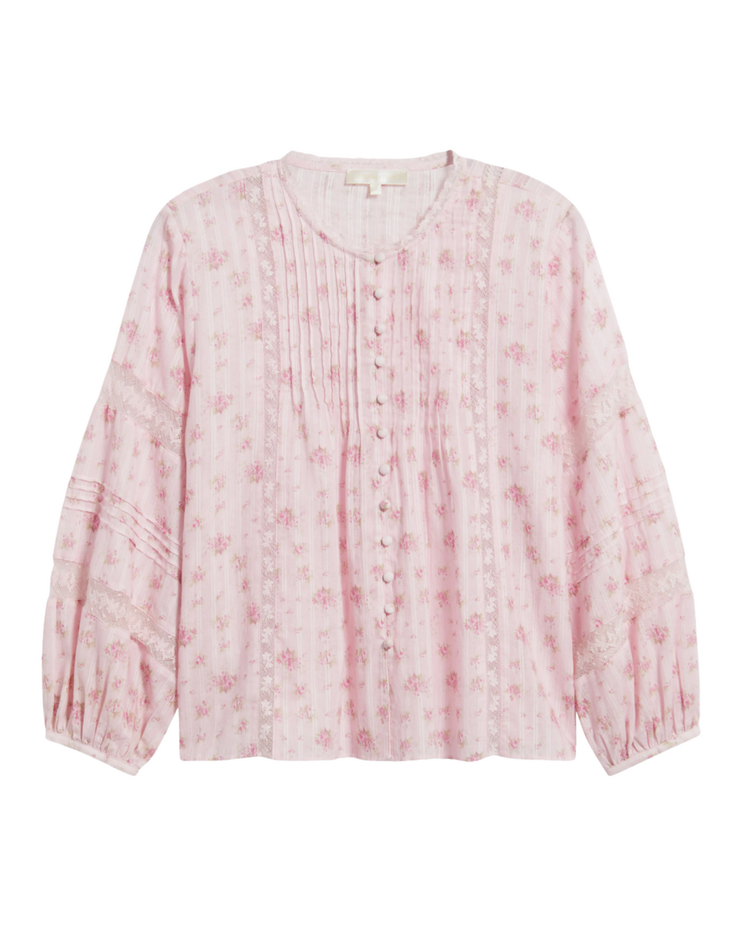 Love Shack Fancy Lita Top- Raspberry Fields