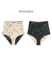 Load image into Gallery viewer, The Great Swim The Reversible High Rise Covered Brief - Windblown Bouquet
