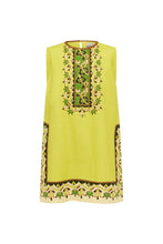 Load image into Gallery viewer, Alemas Bridgette Mini Dress- Citrus
