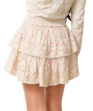 Load image into Gallery viewer, Love Shack Fancy ruffle mini skirt- Magnolia
