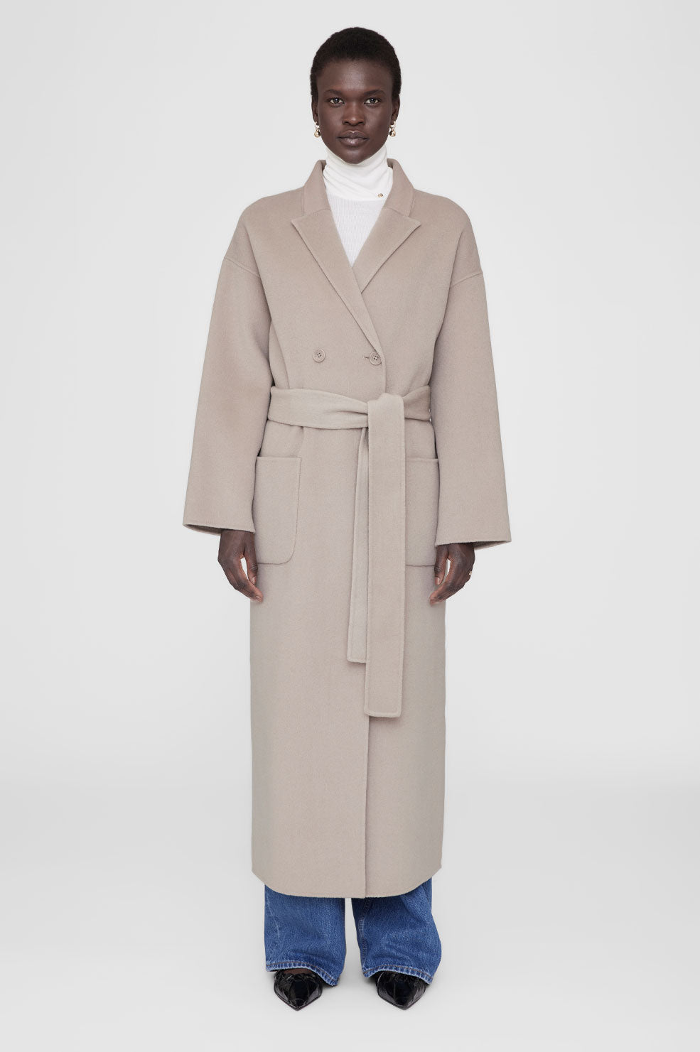 Anine Bing Dylan Maxi Coat AJ s Clothing Lexington