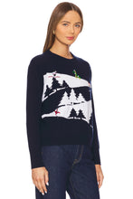 Load image into Gallery viewer, autumn cashmere Snowscape w/ Skiers
