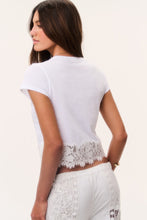 Load image into Gallery viewer, LoveShackFancy Avelina Tee - Off White
