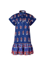 Load image into Gallery viewer, Hunter Bell Addison Dress - Fall Floral Navy
