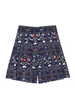 Load image into Gallery viewer, Hunter Bell Willa Short- Navy Trellis
