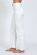 Load image into Gallery viewer, ASKK NY Cropped Brighton Twill Pant- Ivory
