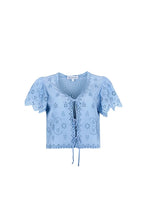 Load image into Gallery viewer, Hunter Bell Bardot Top - Windsurfer
