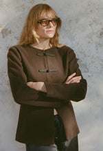 Load image into Gallery viewer, Ciao Lucia! Danelle Coat - Brown Felt
