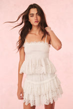 Load image into Gallery viewer, Love Shack Fancy Condie Top- Optic White
