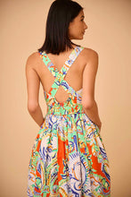 Load image into Gallery viewer, Hunter Bell Cleo Dress- Amalfi Tiles
