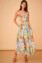 Load image into Gallery viewer, Hunter Bell Cleo Dress- Amalfi Tiles
