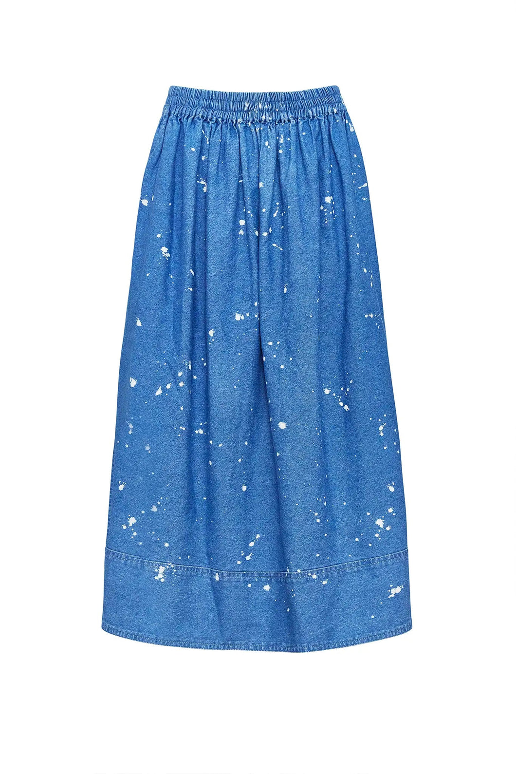 Hunter Bell Tatum Skirt- Island Mist Denim