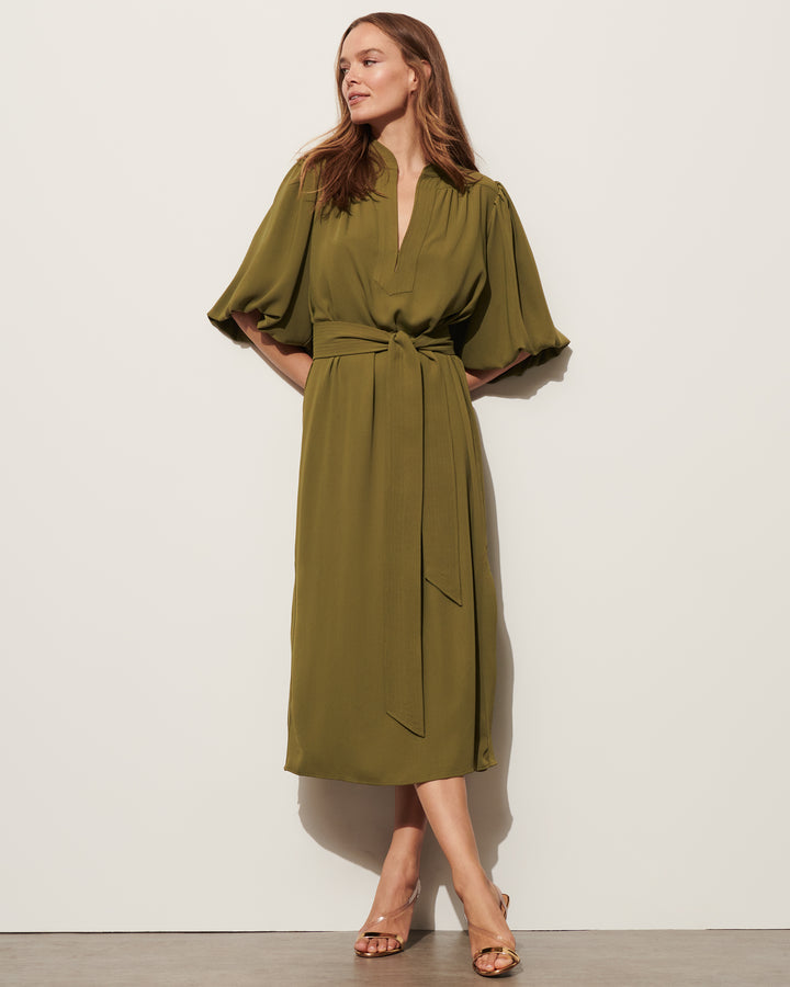 Figue Dani Dress - Woodland Green