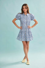 Load image into Gallery viewer, Hunter Bell Drifter Mini Dress - Bermuda Blooms
