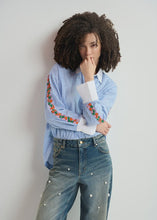 Load image into Gallery viewer, ESSENTIEL ANTWERP Harkle Sleeve Embroidered Shirt - Bel Air
